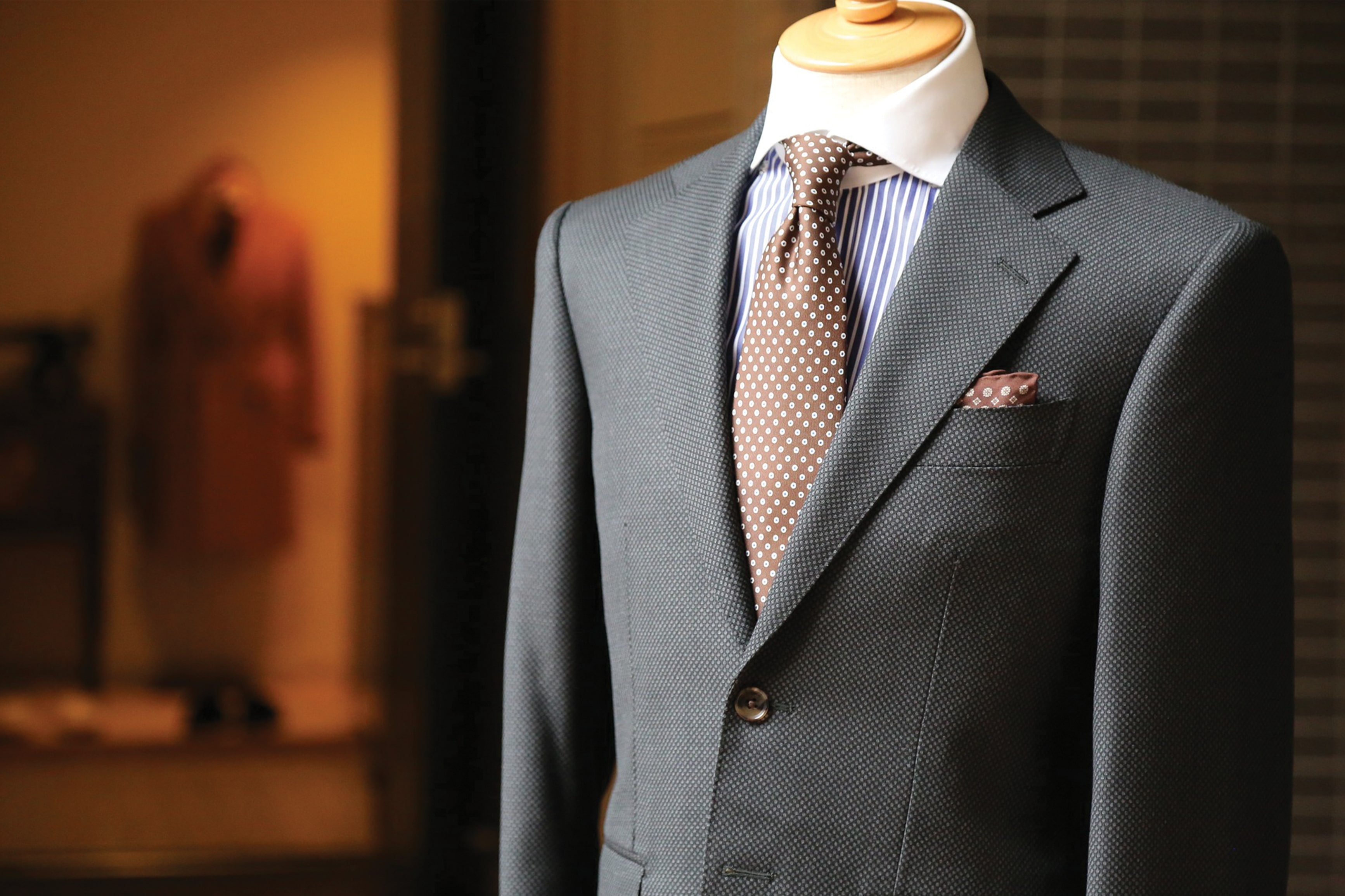 Veste tailleur sur mannequin